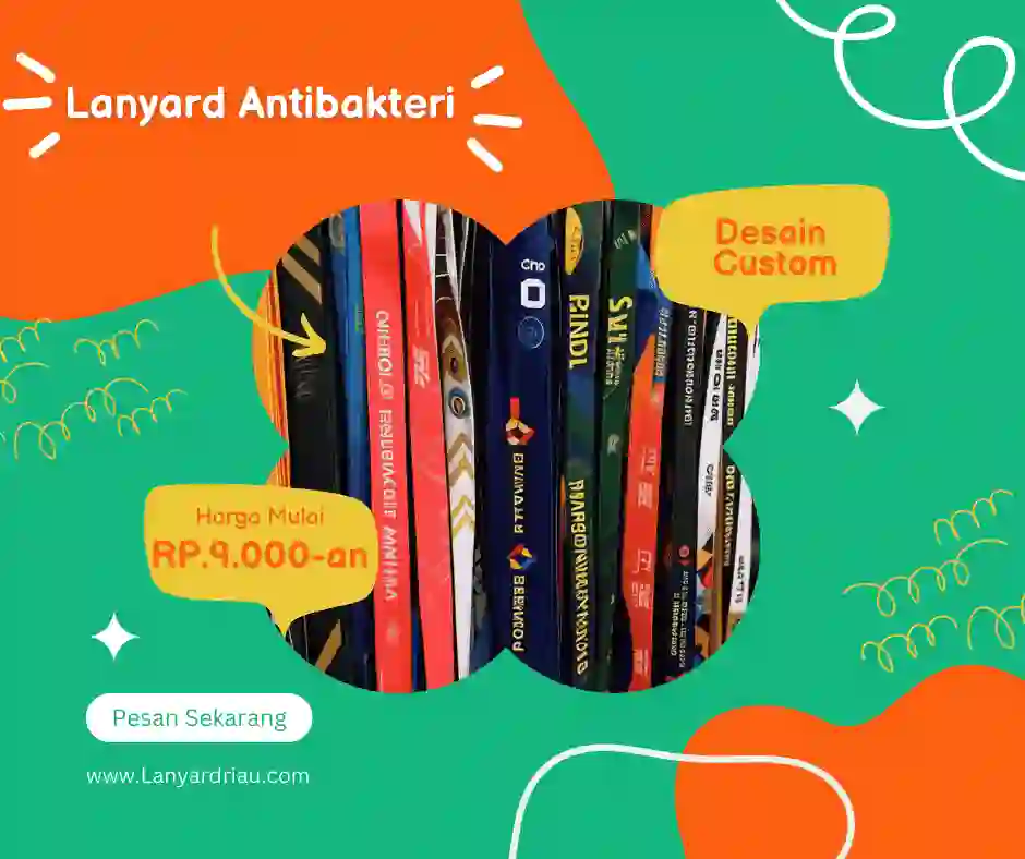 Tali Lanyard Anti Bakteri Urgen?